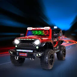 leotoon Superman Terrain SUV (1U) Jeep Battery Operated Ride On-picture-4