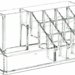 16 Compartment Cosmetic Makeup Jewellery Lipstick Storage Organizer Holder Box Makeup Vanity Box-19