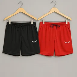 chrome & coral Pack of 2 Solid Men Boxer-picture-3