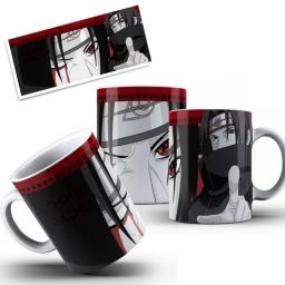ANIME ITACHI UCHIHA BOY PRINTED 330 ML WHITE MUG FOR ITACHI LOVERS Porcelain Coffee Mug-image-26