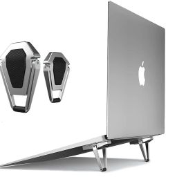 JAZLOG Mini Premium Metal Folding Portable Laptop Stand Non-Slip Base Laptop & Tablet Laptop Stand-22