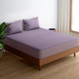Elastic Strap Queen Size Waterproof Mattress Cover-image-21