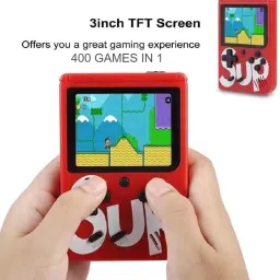 CHG Game Box with TV Output & with Gaming Console 2 GB with 400 Games Tank, Bomber Man, Aladdin, Etc. image 4