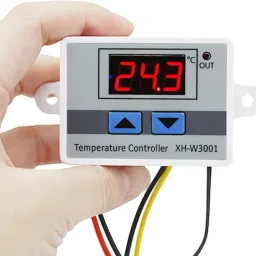 electrolight 12VDC XH-W3001 Adjustable Digital Temperature Controller LED Thermometer Thermo Controller Switch Probe Temperature Sensor and Controller Electronic Hobby Kit image 4