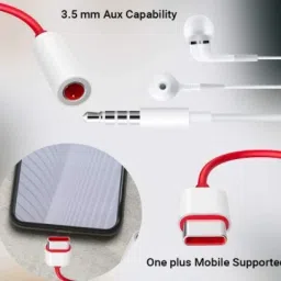 Ailkin OnePlus Type C to 3.5 mm Jack Audio Connector Upgraded Oneplus Type C to 3.5 mm Jack with Noise Cancelling Phone Converter image 3