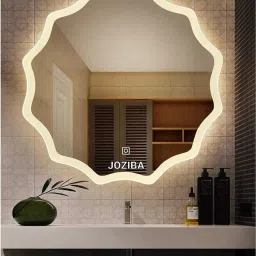 _87(21 x 21 Inch, warm white Designer Finish) Bathroom Mirror-image-4