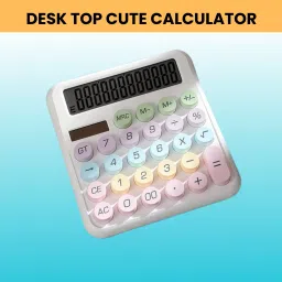Desktop Calculator, 12-Digit Large LCD and Large Buttons for Office, Homes U10 Basic Calculator-image-92