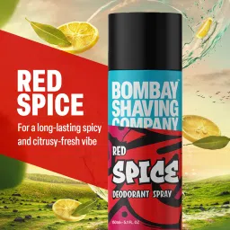 bombay shaving company Red Spice Deodorant Spray-For Men image 2