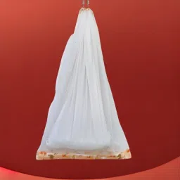 Cotton Infants Washable Ceiling Hung Mosquito Net for Baby Sleeping Plain C085 Mosquito Net-image-19