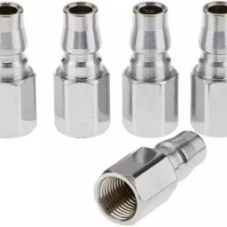 Pneumatic Fitting PF20 Pack of 5 Quick Release Compressor Coupling 1/4 Inch Hose Connector-picture-15