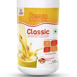 CLASSIC PROTEIN DRINK SUPPLEMENT POWDER INSTANT BEVERAGE MIX KESAR BADAM FLAVOR 200G-image-53