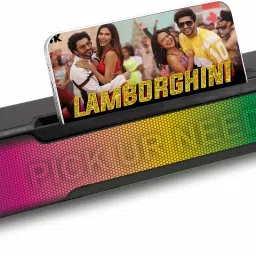 Make Ur Wish Portable Wireless Soundbar Speaker With RGB Light 7Hrs Playback USB/Aux/TF card 10 W Bluetooth Soundbar-image-38