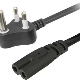 Etake TV-out Cable 1.5 Meter 2 pin power cable for printer Power Cord-13