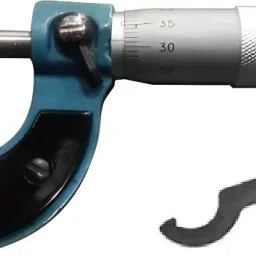 Outside Micrometer 0-25mm/0.01mm With Two Side Carbide Tip With Adjusment Key Micrometer Screw Gauge-8