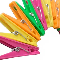 Strong with good grip Diamond pack of 36 Plastic Cloth Clips-27