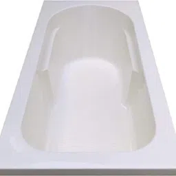 Prestige Acrylic 4 Feet Rectangular Fixed - White Alcove Bathtub-image-44