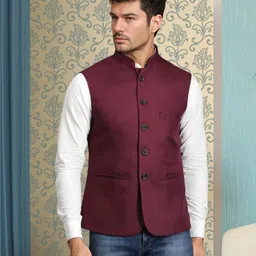 rocksy Solid Men Waistcoat-picture-0