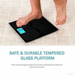 Leplion 6 mm Automatic Personal Digital Weight Machine With Large LCD Display and 4 Sensor Technology For Accurate Weight Measurement Weighing Scale Weighing Scale image 5