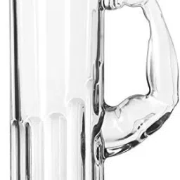 TALLEST MUSCLE MAN BEER MUG 585 ML Glass Beer Mug-14