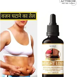 actiwow Weight Loss Massage Oil with Herbal Fat Control-picture-36