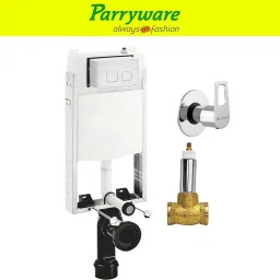 Half Frame Concealed Cistern, Concealed body with upper part set of 1 pic 141 Dual Flush Tank-1