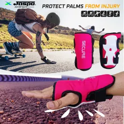 jaspo Secure Hybrid Wrist Guards for Skating, Cycling for All Age Groups - Large Size Skating Wrist Guard image 5