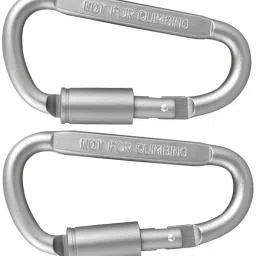 Outdoor Carabiner Lock Hook Buckle Locking Carabiner (Pack of 2) Locking Carabiner-image-81