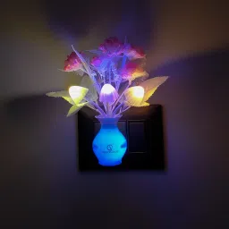 inspirecloud auto ON/Off Sensor plugin with Multicolor Light Illuminate Pack of 2 Night Lamp image 2