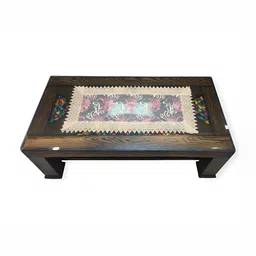 TANLOOMS Pink & Beige Embroidered Rectangular Table Runner-12