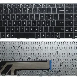 SOLUTIONS-365 COMPATIBLE 4530S WITH FRAME WITHOUT BACKLIT BLACK US Internal Laptop-size Laptop Keyboard Compatible with Laptop image 2