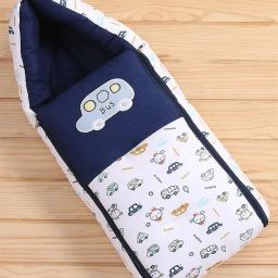 3 in 1 Baby Bed, Baby Bedding for New Born & Carry Nest, Cotton Sleeping Bag Sleeping Bag-image-74