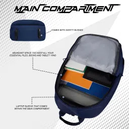 f gear Medium 30 L Backpack Crusader Doby Navy Blue image 4