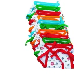 Cotton Cloth Diapers | Langot Washable Nappies (0-6 Months) Pack of 12 Pieces-image-34