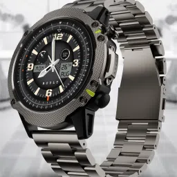 Boult Sterling Pro 1.43" AMOLED, Stainless Steel Metallic Body, BT Calling, Rugged Smartwatch-picture-15