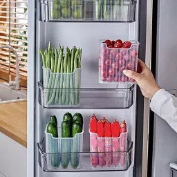 Plastic Fridge Container - 1000 ml-image-96