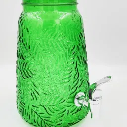 3800ML Glass Juice Dispenser - Water Pitcher for Detox Water - Mason Jar Bottom Loading Water Dispenser-image-6