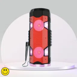 GUGGU Play (PORTABLE BLUETOOTH PARTY SPEAKER) With Karaoke Mic, High Quality SoundC467 20 W Bluetooth Party Speaker-image-3