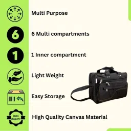 wakins CANVAS HUB Tool Bag-2 Canvas Tool Bag Canvas Tool Bag image 2