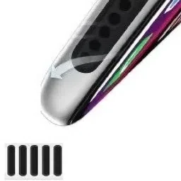 NKPR Speaker Anti-Dust Protector Sticker Short 5 & long 5 Pec) All Smartphones_047 Digital Visual Interface Black Anti-dust Plug-30