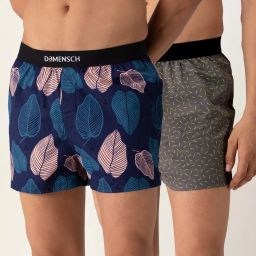 Pack of 2 Cotton Back Pocket Printed Men Boxer-image-39
