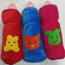 Newborn Baby Feeding Cotton printed Bottle Cover (250ml)-image-40