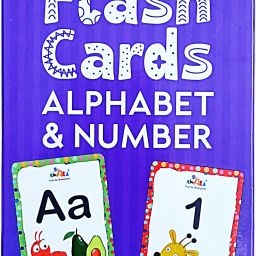 2 in 1 Flash Cards, Alphabet & Number, 20 Flash Cards for Kids Return Gift-18
