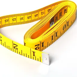 Premium 1.5 m//5ft Sewing Tailor Tape | Durable Soft Fiberglass | for Tailoring, Dressmaking, DIY and Body Measuring Measurement Tape-10