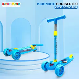 Cruiser 2.0 Foldable 3-Wheel Kick Scooter for Kids | 5-Level Adjustable Height Kids Scooter-28
