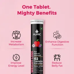 auric Get Slim Effervescent | Weight Management | Fat Burner image 4