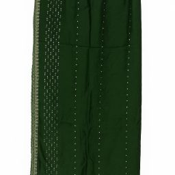 Silk Blend Checkered Dark Green Women Dupatta-image-46