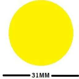 morel RED & YELLOW PLASTIC ROUND PLAIN TOKEN COIN CHIP FOR GAMES STORE CRAFT & PROJECT image 3