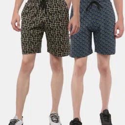Pack of 2 Printed Men Multicolor Boxer Shorts-21