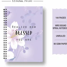 rot rix combo of 2 Notebooks A5 Diary Unruled 144 Pages image 3