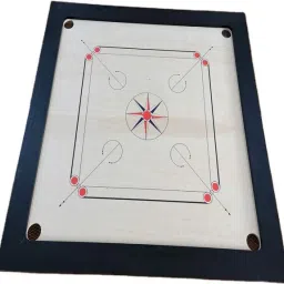32" Natural Finished Carrom Board with wooden coins 80 cm Carrom Board-image-92